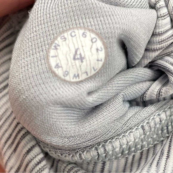 Lululemon Wunder Under Hi-Rise Crop Leggings Size 4 
Space Grey White 15 - Picture 7 of 7